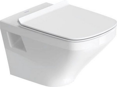 Унитаз подвесной, безободковый 370х540мм, без сиденья,  ZZ Duravit DuraStyle 253809 00 00