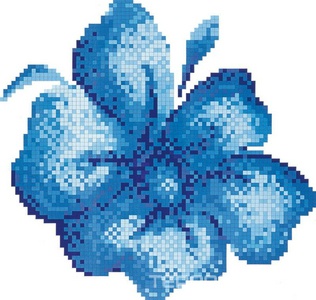 Мозаика Bisazza Бассейны Fiore 94 168x159 Комбинированный 