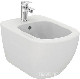 Биде подвесное 360х530мм, крепёж в компл.,  Ideal Standard Tesi T457001  / (старый арт.T355201)