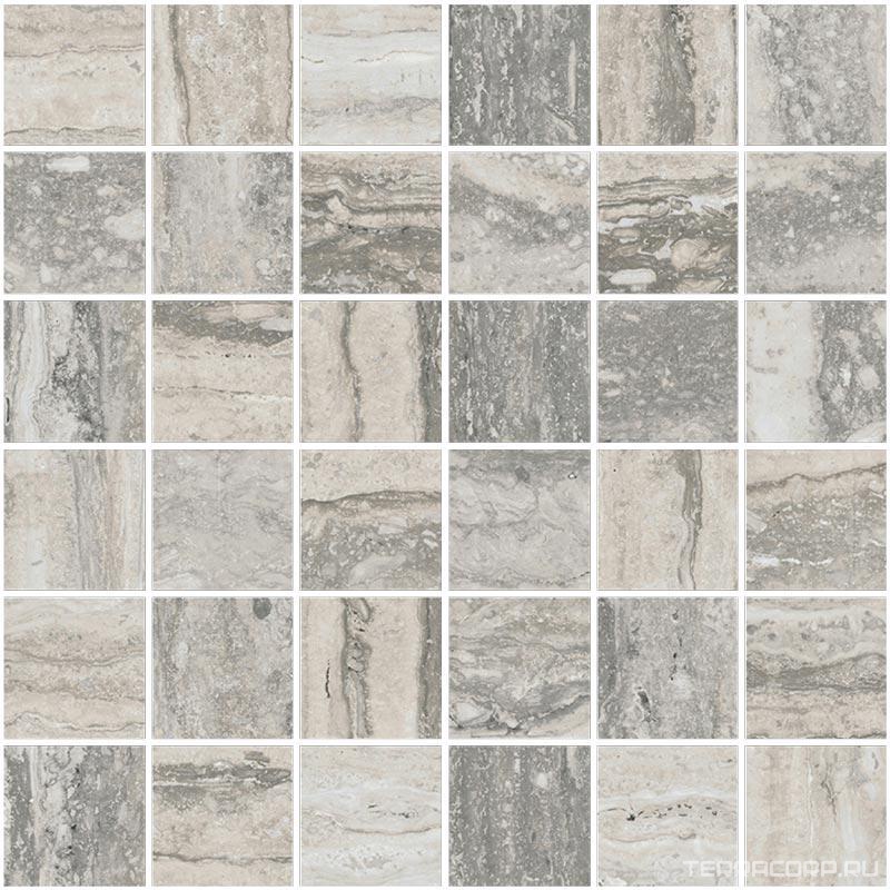 Мозаика Sant Agostino Tipos Mosaico Silver 30x30 Серый, фото 3