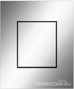 Панель смыва для писсуара с клавишей, (цв.хром матовый),  Urinal ZZ Tece TECEnow 9242401