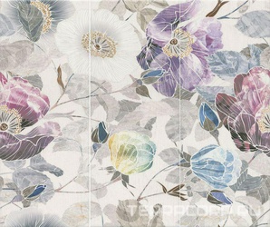 Панно Линьяно Цветы (из 3х частей 20х50)XX|50x60