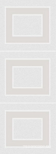 Керамическая плитка Kerama Marazzi Вилланелла Декор  Геометрия белый15х40 Белый 
