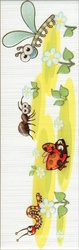 Бордюр Fiori 2 "Насекомые" (стрекоза) XX8x25
