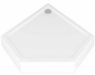 Поддон акриловый "Диамант 90", 900х900 мм, для ограждений PNT, БЕЗ сифона XX