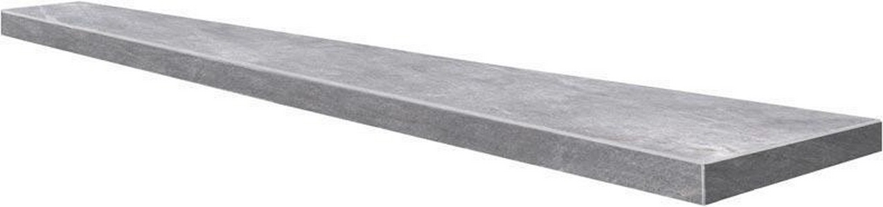 Ступени Kerama Marazzi Риальто Ступень ЕВРО Техно Левая  серый (n057707)34.5х238.5 Серый 