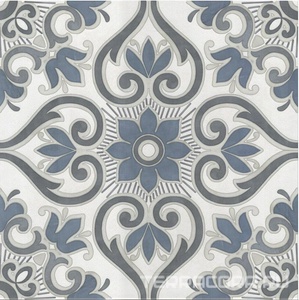 Керамогранит Kerama Marazzi Про Чементо Декор  2 матовый обрезной 40.2x40.2 Комбинированный 