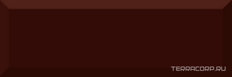 Monocolor Marron Biselado Brillo ZZ 10x30