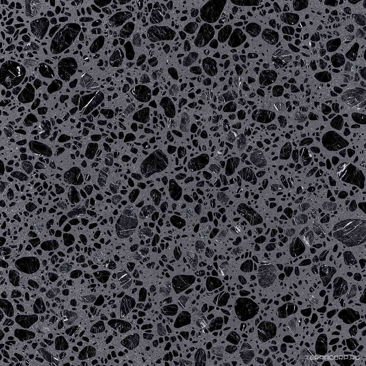 Dark Grey Pop Nat. Rett ZZ|60x60