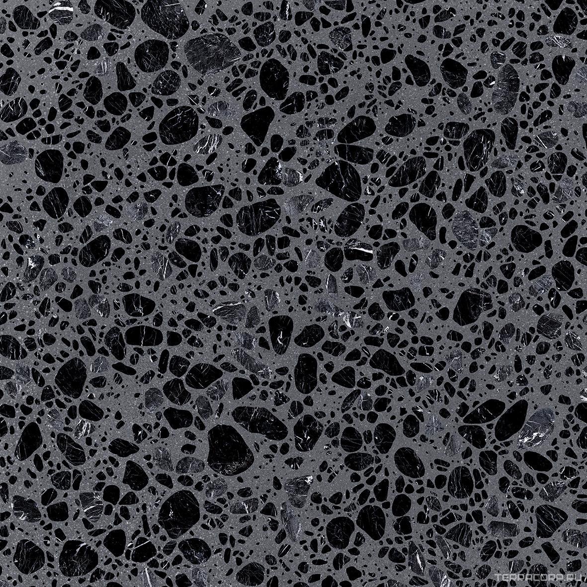 Керамогранит Ergon Medley Dark Grey Pop Nat. Rett ZZ60x60 Серый, фото 5