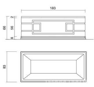 Ванна 183(188,5)х83хh66см, сталь, фронт и бок панели цв.Bianco Lusido отд.цв.золото, SX левая, сверху мрамор цв.Calacatto Oro, сифон/комп.,  ZZ Oasis Aurelie 2 LATI SX/Oro/Calacatto Oro/G002