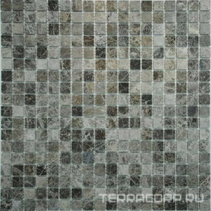 Мозаика Спектр-М Натуральный камень Мозаика из камня на сетке М20-252-15Р 30.5x30.5 Комбинированный 