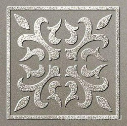 Вставка Палермо серебро XX 6x6