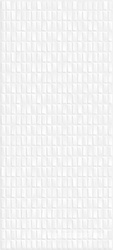 Плитка облиц. Cersanit Pudra_Cers Белый мозаика рельеф l20х44