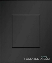 Панель смыва для писсуара с клавишей,( цвет  черный матовый), TECEnow Urinal ZZ