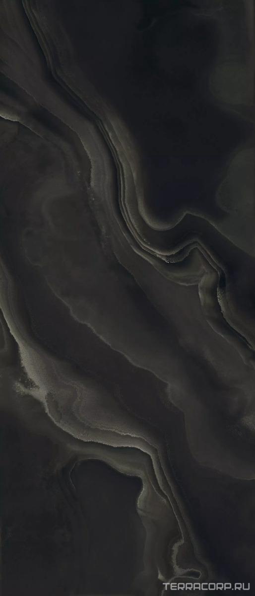 Керамогранит Florim Magnum Eccentric Luxe Smoky Black Glossy 120x280 Черный, фото 6