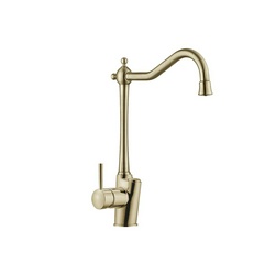 Смеситель Zorg Sanitary ZR 353 YF-BR для кухонной мойки| 10x38x25