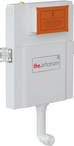Бачок смывной, скрытого монтажа для пристенных унитазов, Artceram ZZ ArtСeram Универсал 700.100