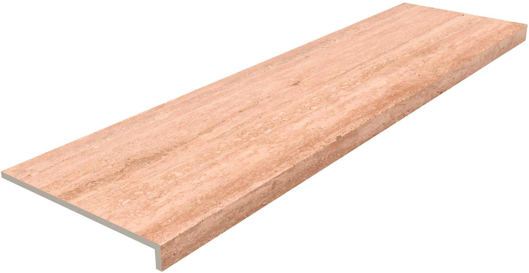 Ступени Gres de Aragon Marble Peldano Recto Travertino Beige Anti Slip ZZ119.7x31.5x14 Бежевый, фото 4