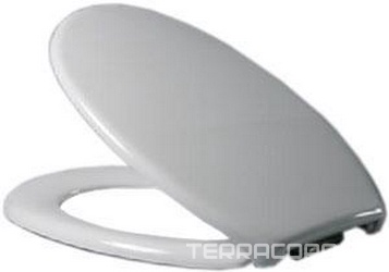 Сиденье "Океан" дюропласт, стальное крепление, белый ZZ