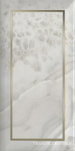 Керамическая плитка Kerama Marazzi Сеттиньяно Декор  белый глянцевый 9,9х20 Белый 