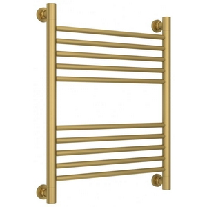 Полотенцесушитель "+" 600x500 мм, прямой, подключ. 3/4, комплектующие в комплекте, золото, ZZ Сунержа Богема 032-0220-6050