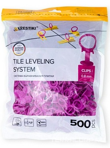 Укладка плитки Зажим + СВП SLIM 1мм (500 шт) 3dsvp 3D 