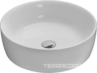 Раковина накладная на столешницу, круглая d480хh150мм, без отв.д/смесит., без перелива, Genesis ZZ