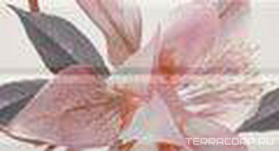 Керамическая плитка Fanal Duo Decor  Blanco Flor 1 32.5x60 Комбинированный 