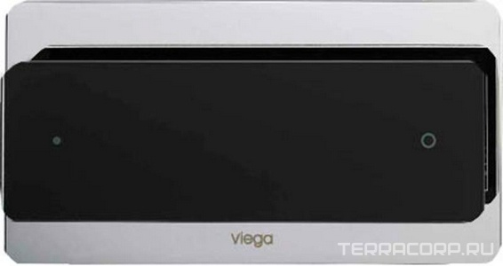 Клавиша  103 Viega (8355,1) (стело/черн.) Viega T5 605858 ZZ Viega Visign for More 00168682
