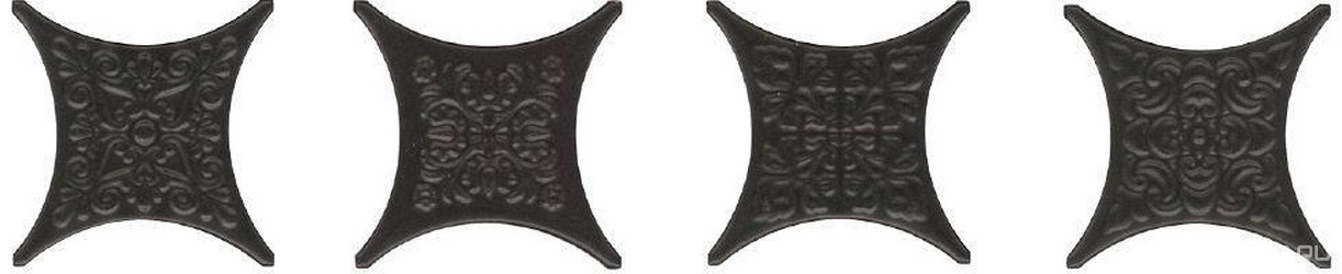 AT Estrella Core Negra XX (4 piezas) |6.7x6.7