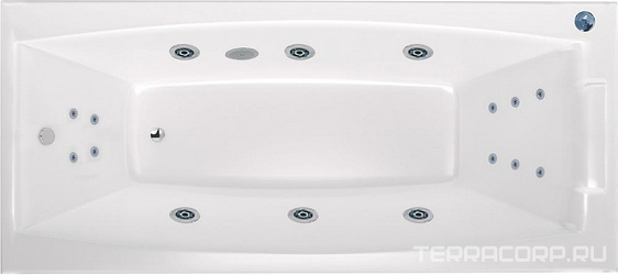 Акриловая ванна Marka One Aelita 01ае1775ГМпр Премиум, 170х75| 170x75x46