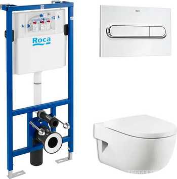 Комплект  Система инсталляции для унитазов Roca DUPLO WC 890090020| 56x36x33