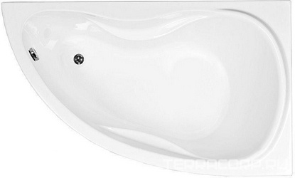 Акриловая ванна Aquanet Maldiva 150x90 R с каркасом| 148x89x46