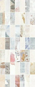 Керамическая плитка Del Conca Giverny BS /Haru Mosaico ZZ20x50 Комбинированный 