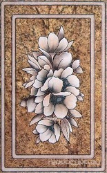 Декор Элегия коричневыйXX l25х40