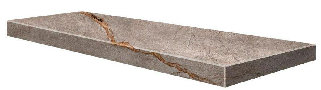 Ступени AtlasConcorde Россия EMPIRE Empire Silver Root Scal. Ang. Sx 33x160 /ЭМПАИР СИЛЬВЕР РУТ СТУПЕНЬ УГЛОВАЯ ЛЕВ 33x160 Серый 