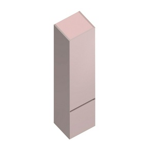 Пенал CUBO подвесной левый 165, мальва матовый ZZ Kerama Marazzi Cubo CUB.165Lh\MAL