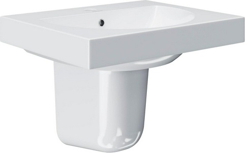 Полупьедестал  подвесной, белый глянцевый, ZZ Kerama Marazzi PRO PRO.hcol.02