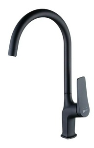 Смеситель для кухни  , цв. черный матовый, ZZ Lemark Bronx LM3705BL