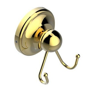 Крючок двойной, маленький (цв. латунь (Luxbrass))  ZZ THG Versailles G14-D03-00512