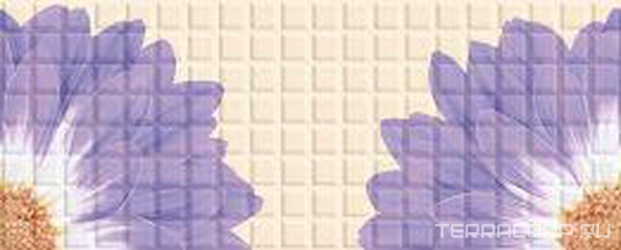 Mariscos Mosaic Floris Lila ХХl20.1x50,5