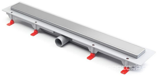 Душевой лоток Klasik 650 мм D40, хром глянец ZZ