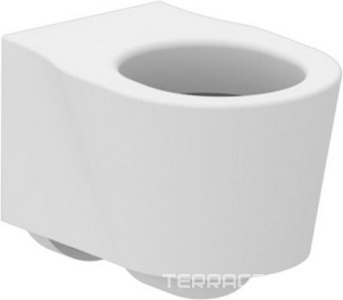 Унитаз подвесной 53,5x36см, без сиденья,  ZZ Scarabeo Bucket 8812