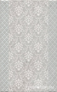 Керамическая плитка Kerama Marazzi Мотиво Декор  серый светлый глянцевый 25x40 Серый 