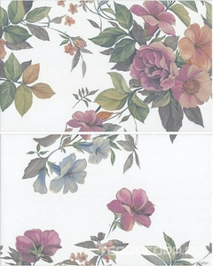 Керамическая плитка Kerama Marazzi Ломбардиа Панно  50x40 Белый 