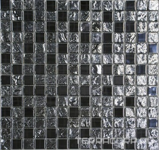 Мозаика Спектр-М Перламутр Мозаика из стекла на сетке S10-166 30x30 Комбинированный 