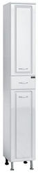 Шкаф-пенал напольный СанТа Монарх 30x30x190 см, цвет белый ZZ