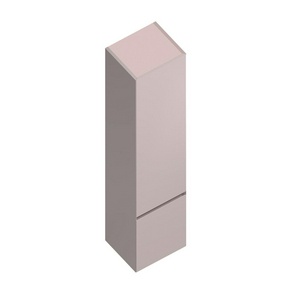 Пенал CUBO подвесной правый 165, мальва матовый ZZ Kerama Marazzi Cubo CUB.165Rh\MAL