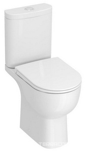 Чаша унитаза напольная, БЕЗ бачка и крышки-сиденья (BG.Pro.seat.01\WHT), крепеж в комплекте, цв.белый XX Kerama Marazzi Buongiorno BG.Pro.wc.01